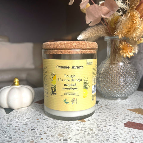 Bougie citronnelle vs bougie répulsive : la différence que les marques n'expliquent jamais