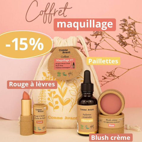 -15% sur votre coffret maquillage Comme Avant 💄
