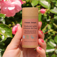 déodorant menthe poivrée senteur florale