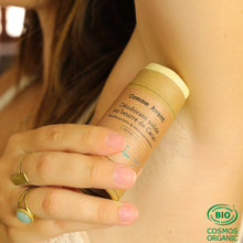 Déodorant Solide Géranium Bourbon & Menthe Poivrée - Version 3 Naturel Géranium Bourbon Menthe