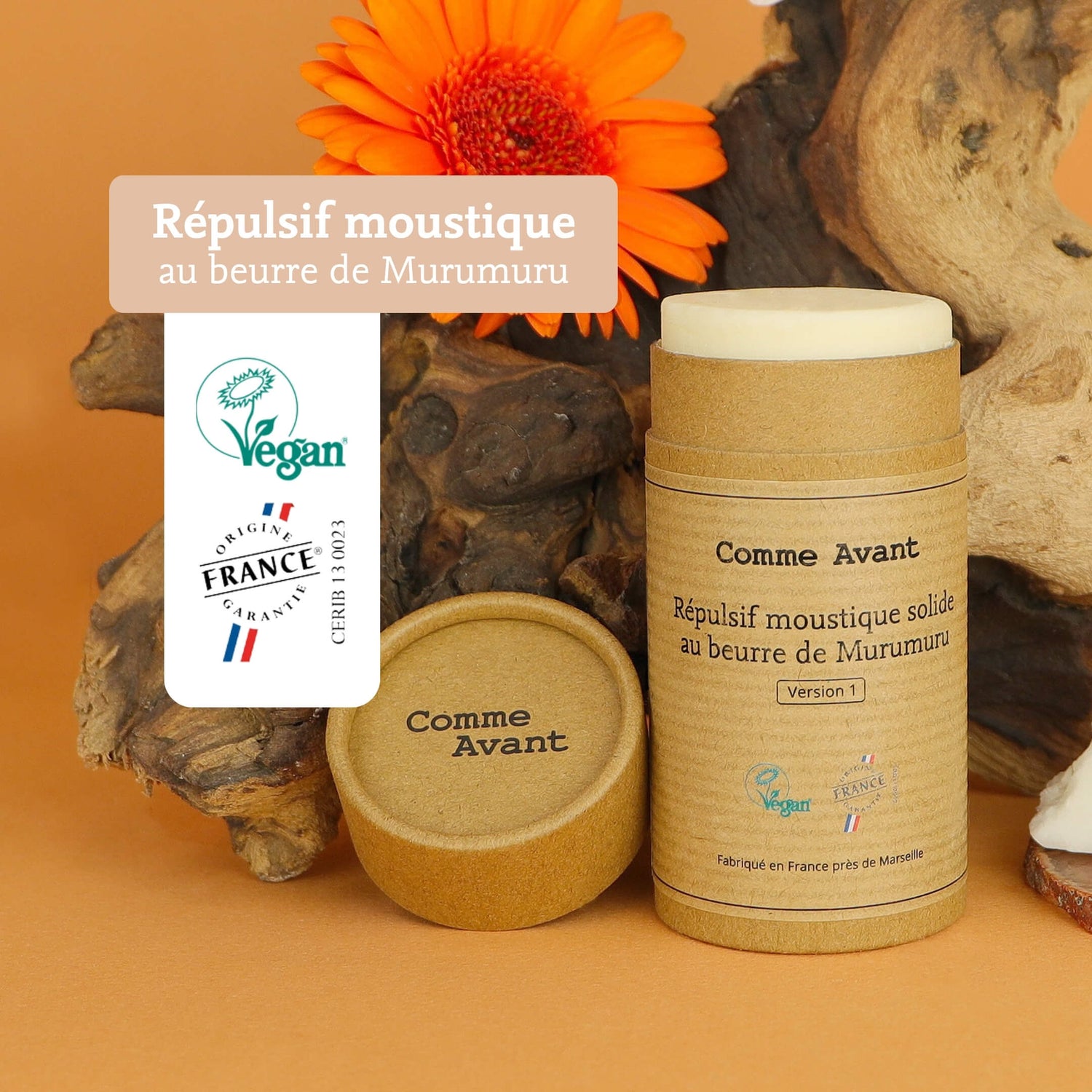Label répulsif comme avant