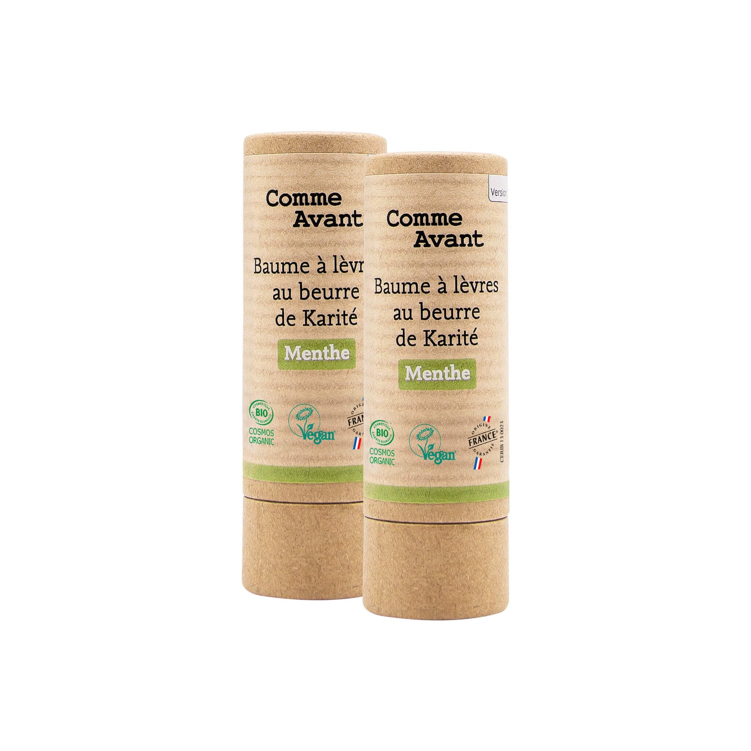 Baume à lèvres au beurre de karité - Version 2