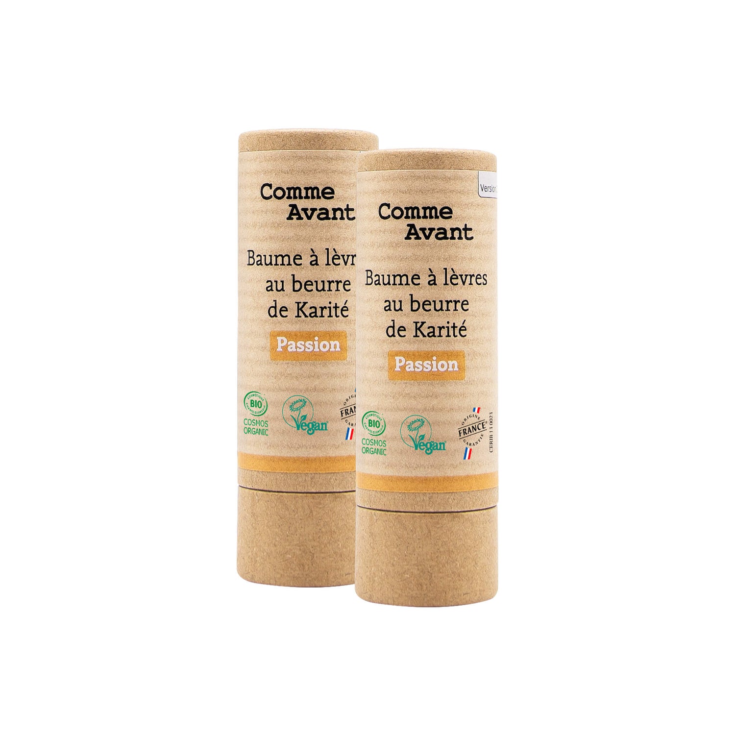 Baume à lèvres au beurre de karité - Version 2