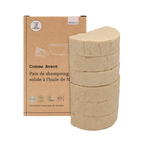 Shampoing à l'huile de noisette cheveux normaux comme avant