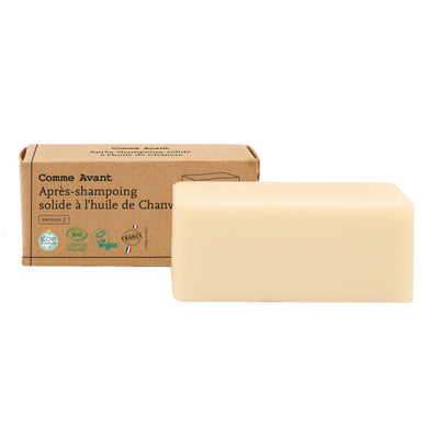 Après-shampoing solide à l'huile de chanvre - Version 2