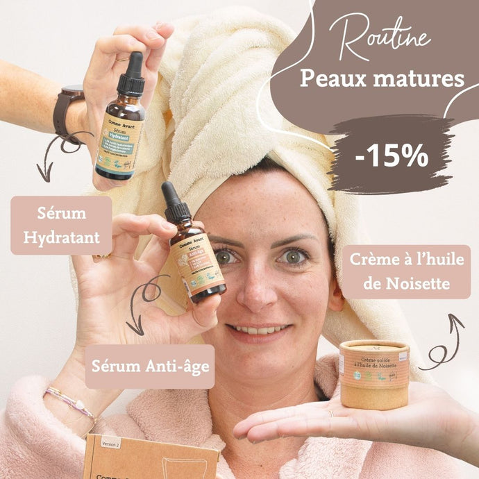 routine peaux matures de chez comme avant 