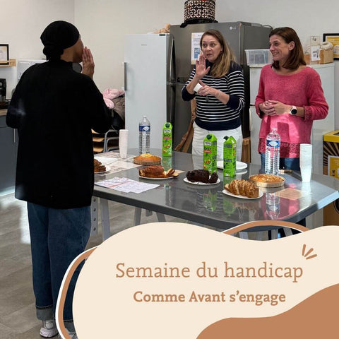 Comme Avant s’engage cette année encore pour la Semaine du Handicap.