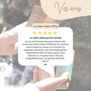 Vos avis sur nos crèmes solaires - Comme Avant