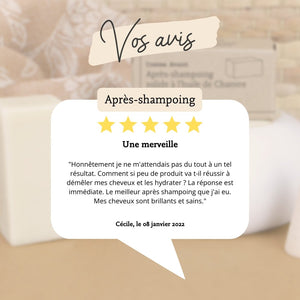 Votre avis sur notre après-shampoing - Comme Avant