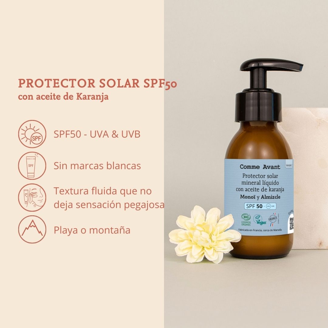argumentos protector solar comme avant