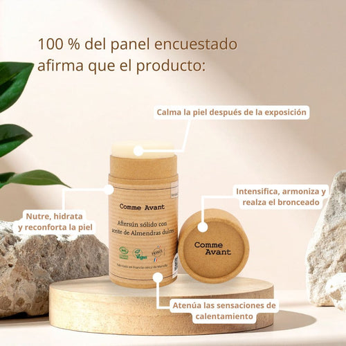 probado por consumidores aftersún comme avant