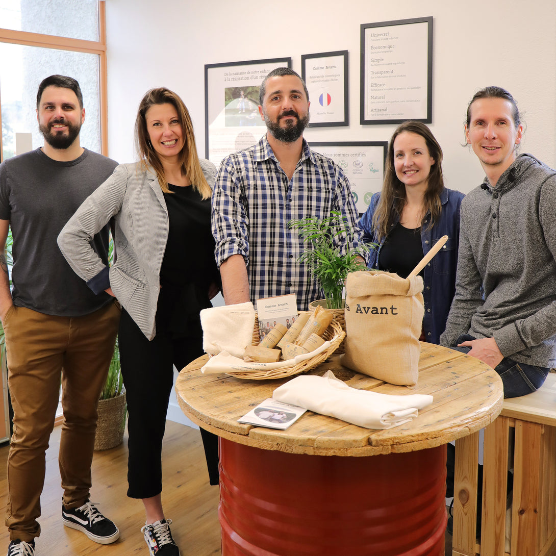 Entreprise familiale de cosmétiques bio solides et naturels