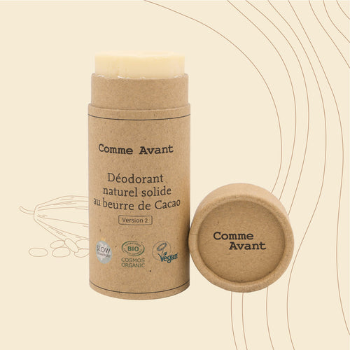 Déodorant solide au beurre de cacao - Version 3