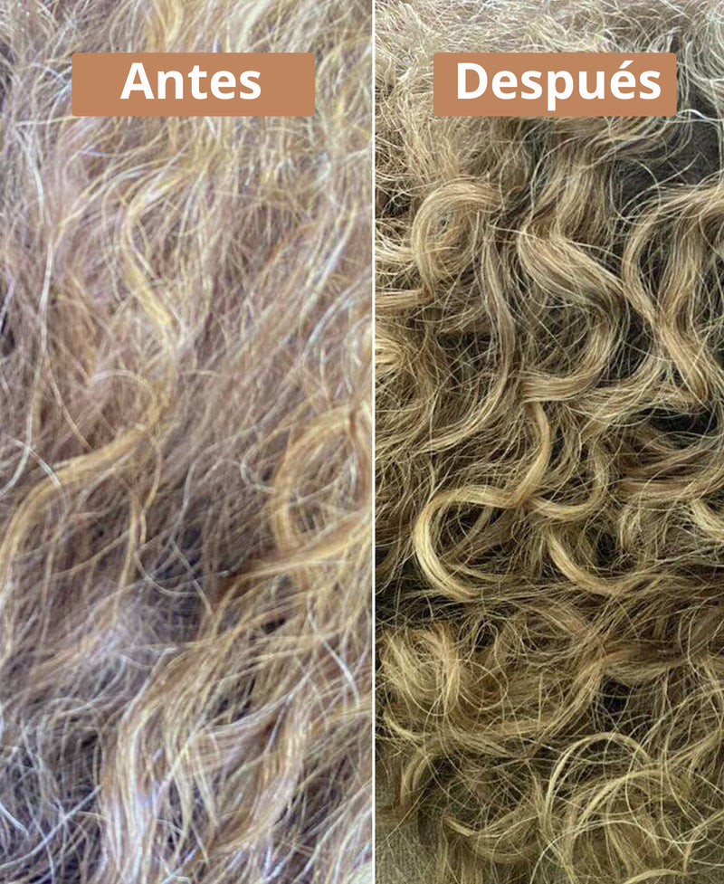 antes después cabello 