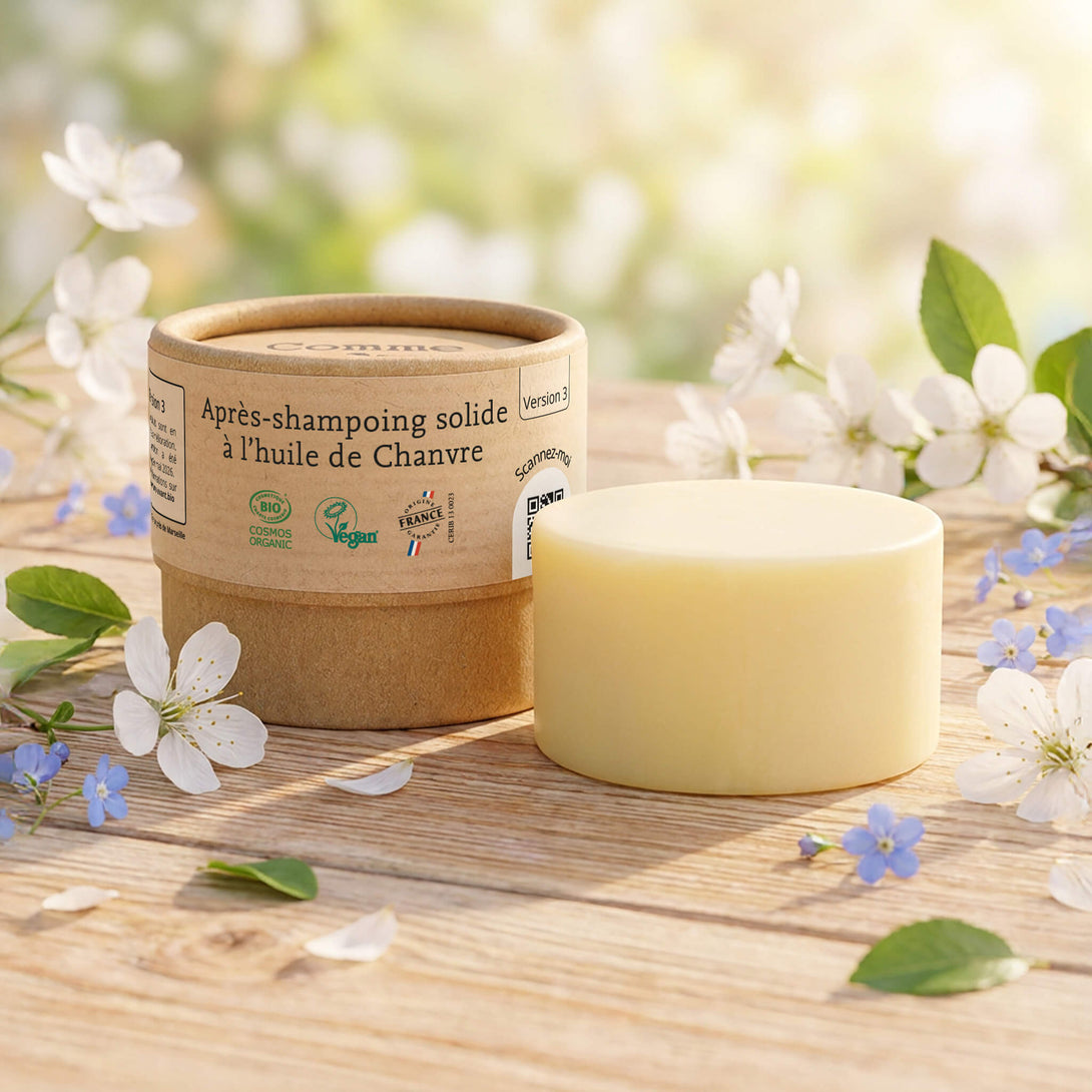 après-shampoing solide Comme Avant sans parfum