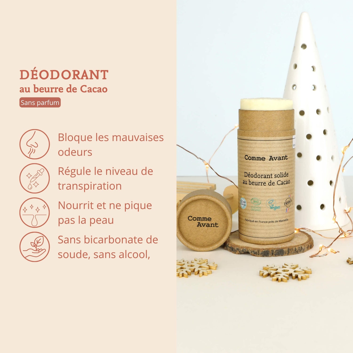 Argument déodorant sans parfum comme avant