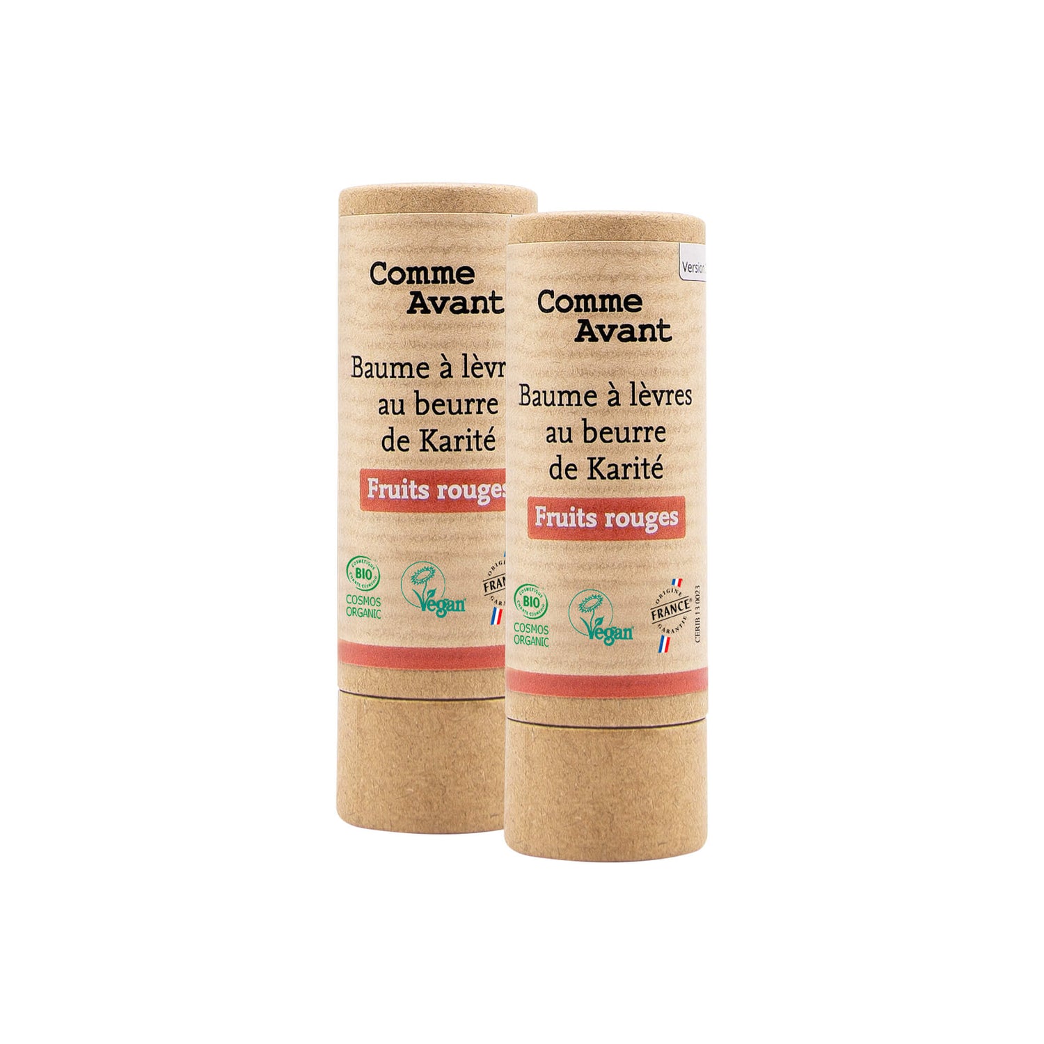 Baume à lèvres fruits rouges comme avant