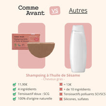 Concurrent shampoing sésame comme avant