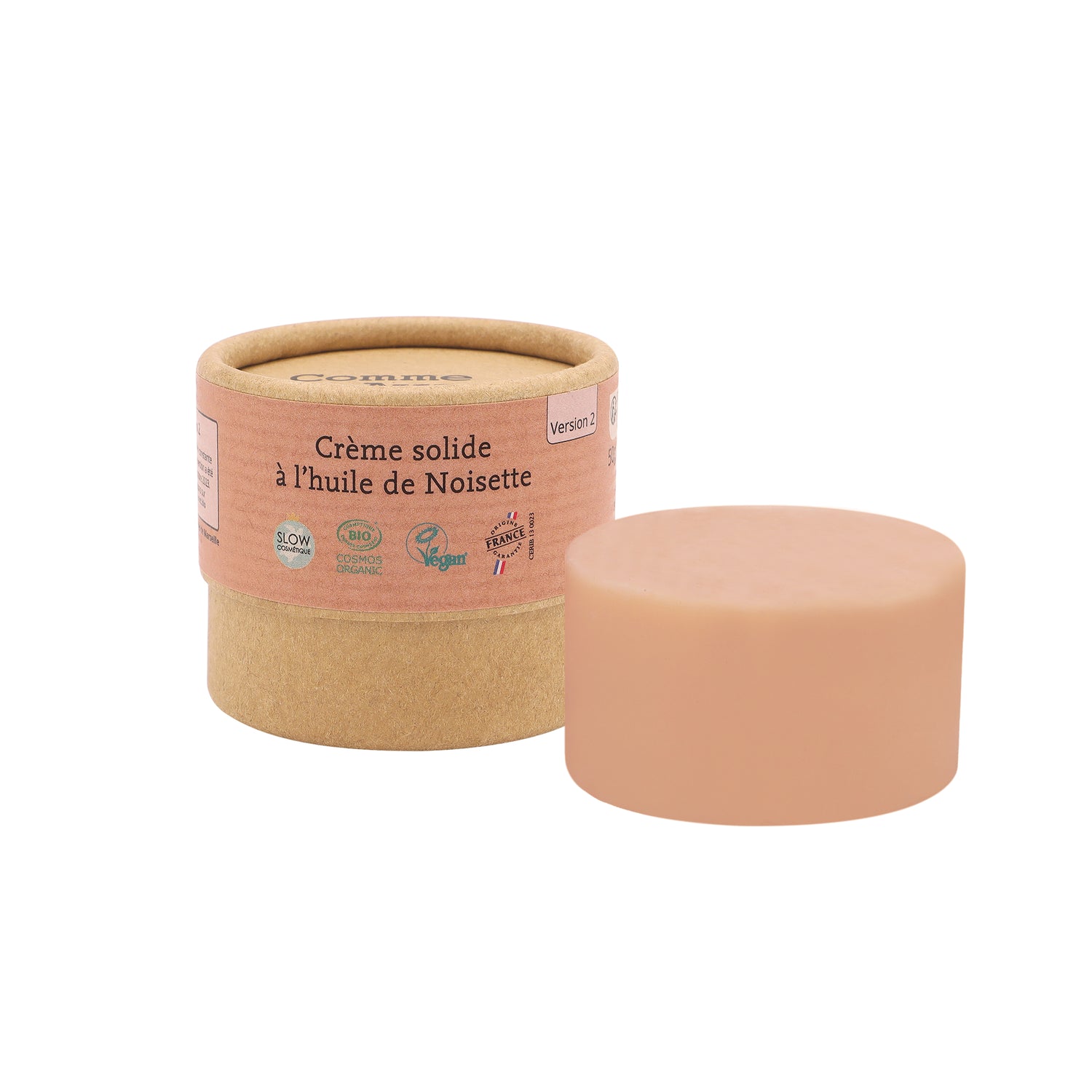 Crème à l'huile de noisette comme avant