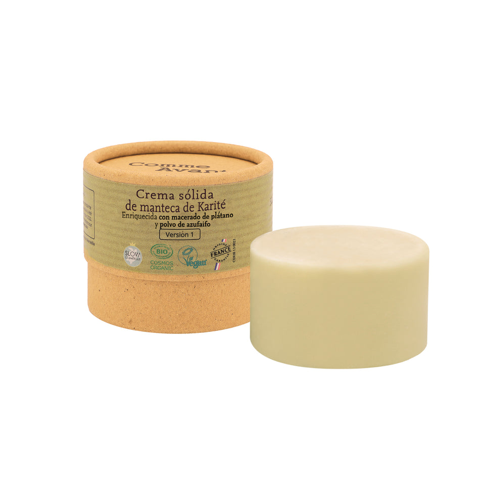 Crema con macera de llantén