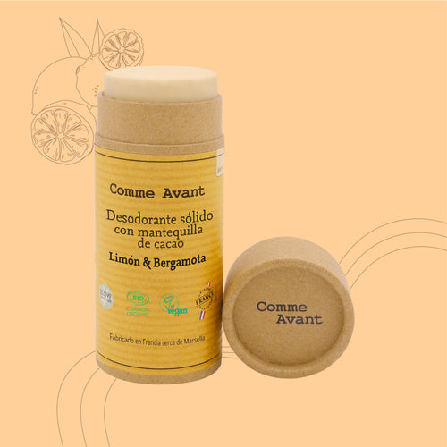 Déodorant solide citron & bergamote - Version 3