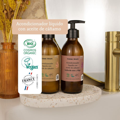 labels acondicionadores comme avant