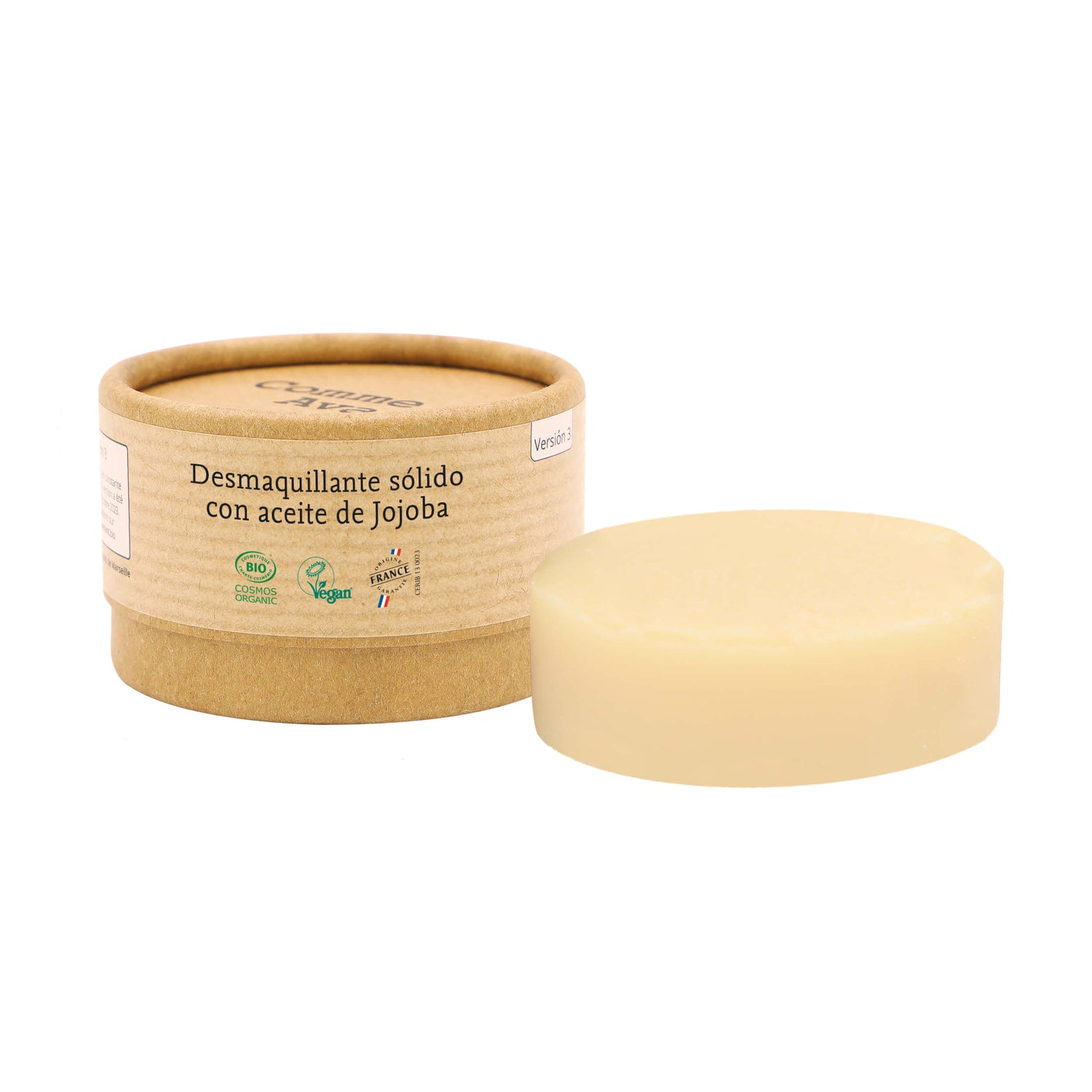 Desmaquillante sólido con aceite de jojoba Comme Avant