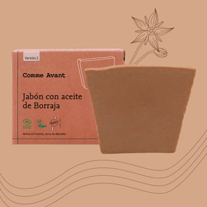 Jabón con aceite de Borraja Comme Avant