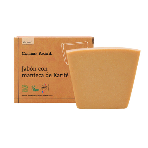 jabón con manteca de karité comme avant