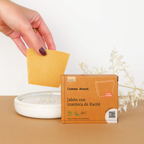 Jabón con manteca de Karité Comme Avant