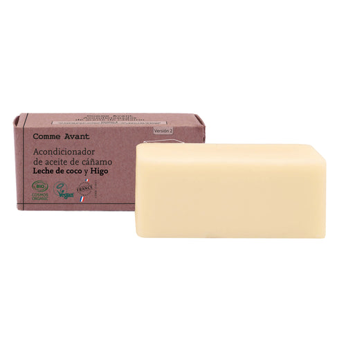 Acondicionador de aceite de canamo leche de coco y higo  comme avant