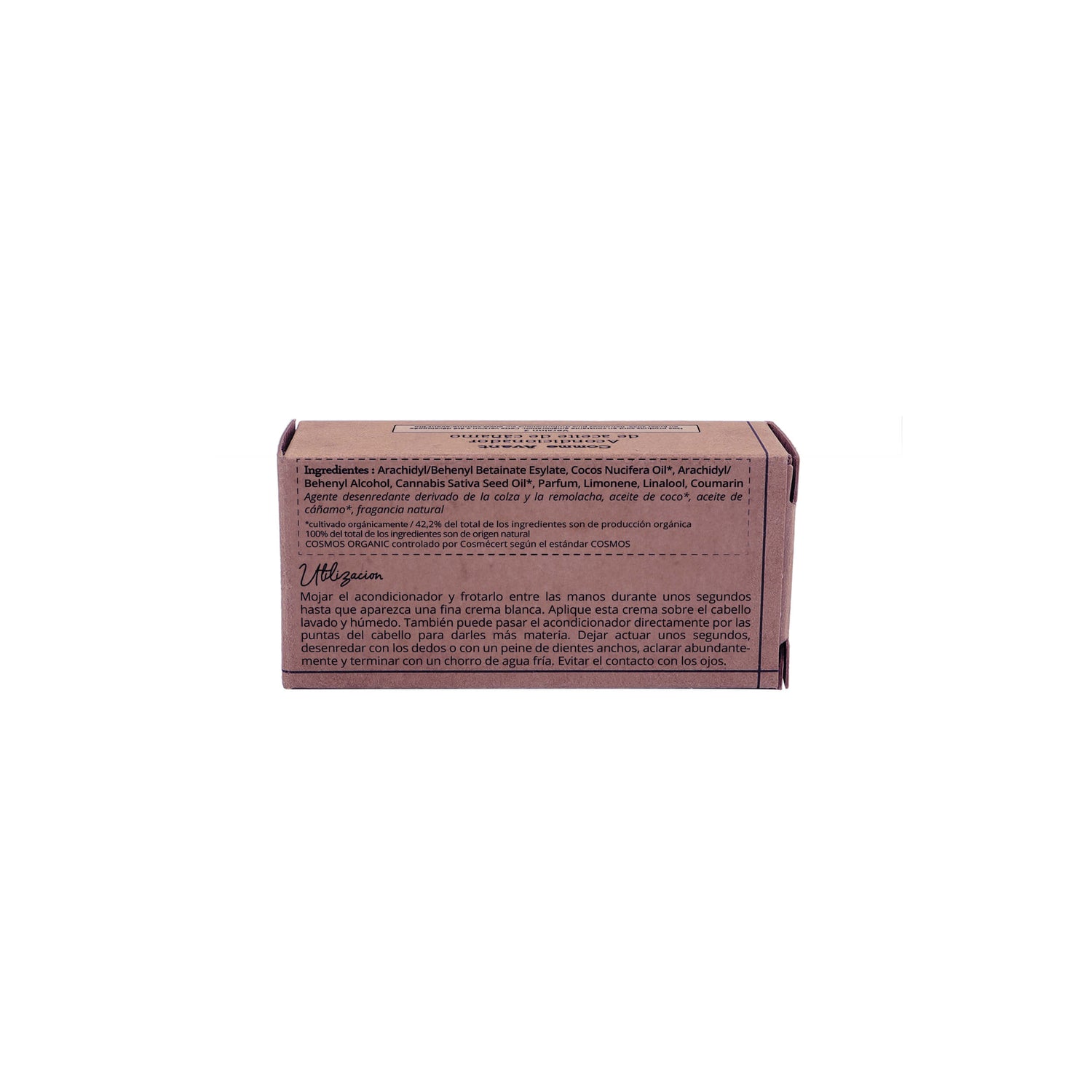 Acondicionador de aceite de canamo leche de coco y higo  comme avant