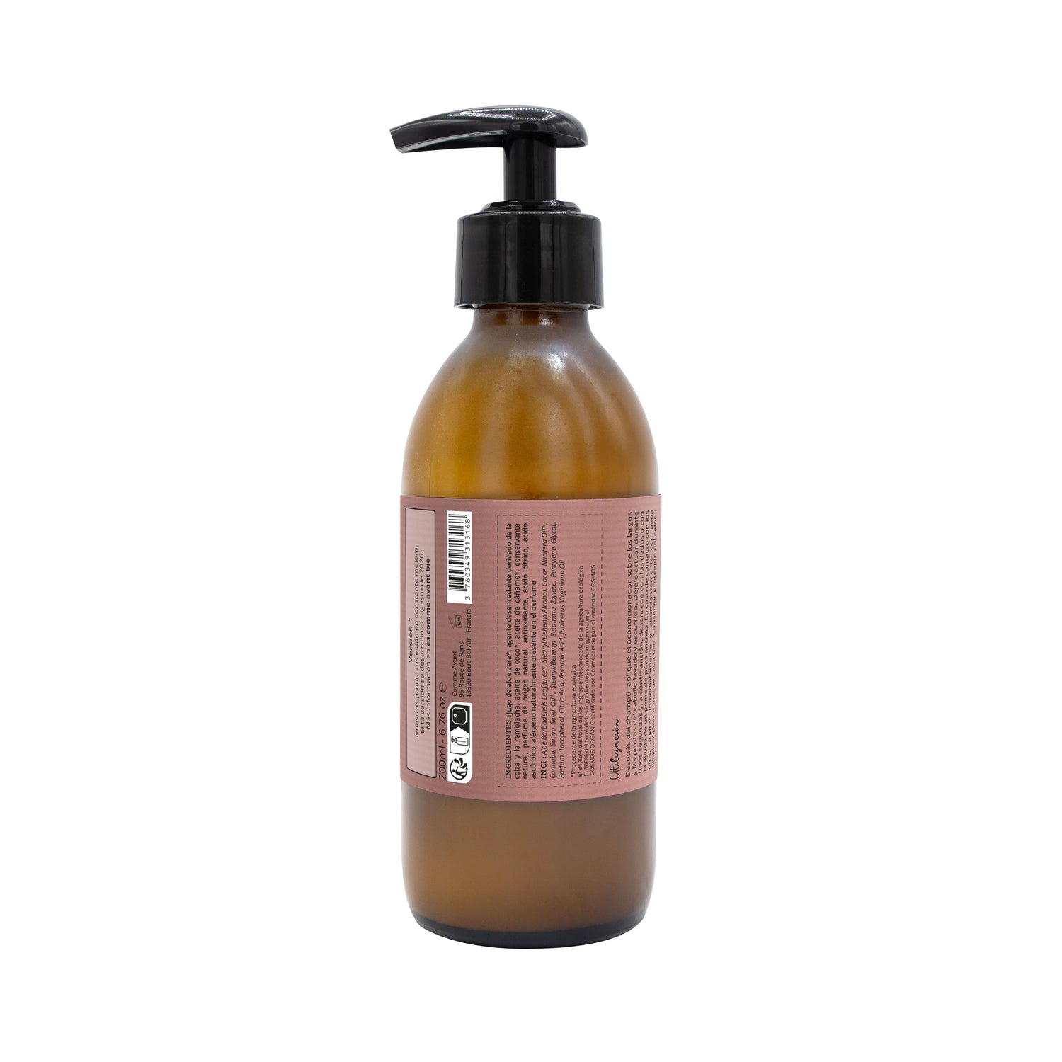 ingredientes acondicionador perfumado comme avant