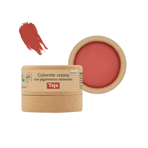 colorete crema teja comme avant