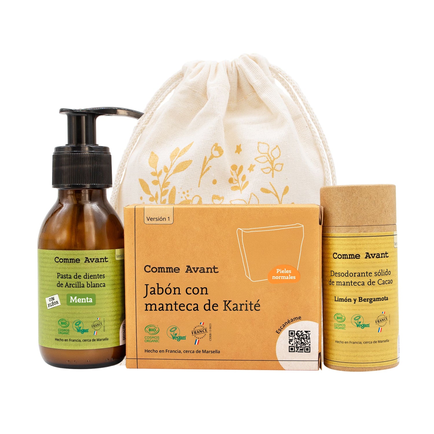 caja los esenciales comme avant