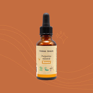 Purpurina mineral comme avant Bronce