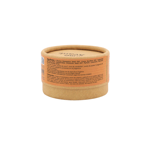 Cuidado del cabello sólido con aceite de Ciruela Melocotón y vanilla Comme Avant