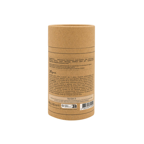 Protector solar mineral sólido con aceite de Moringa SPF30 Comme Avant