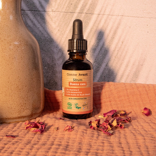 Sérum Buena cara Vitamina E Astaxantina Aceite de Buah Merah Comme Avant