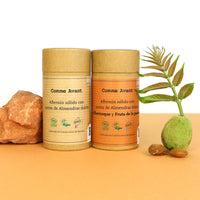 Aftersún sólido con aceite de Almendras dulces albarique y fruta de la pasión comme avant 