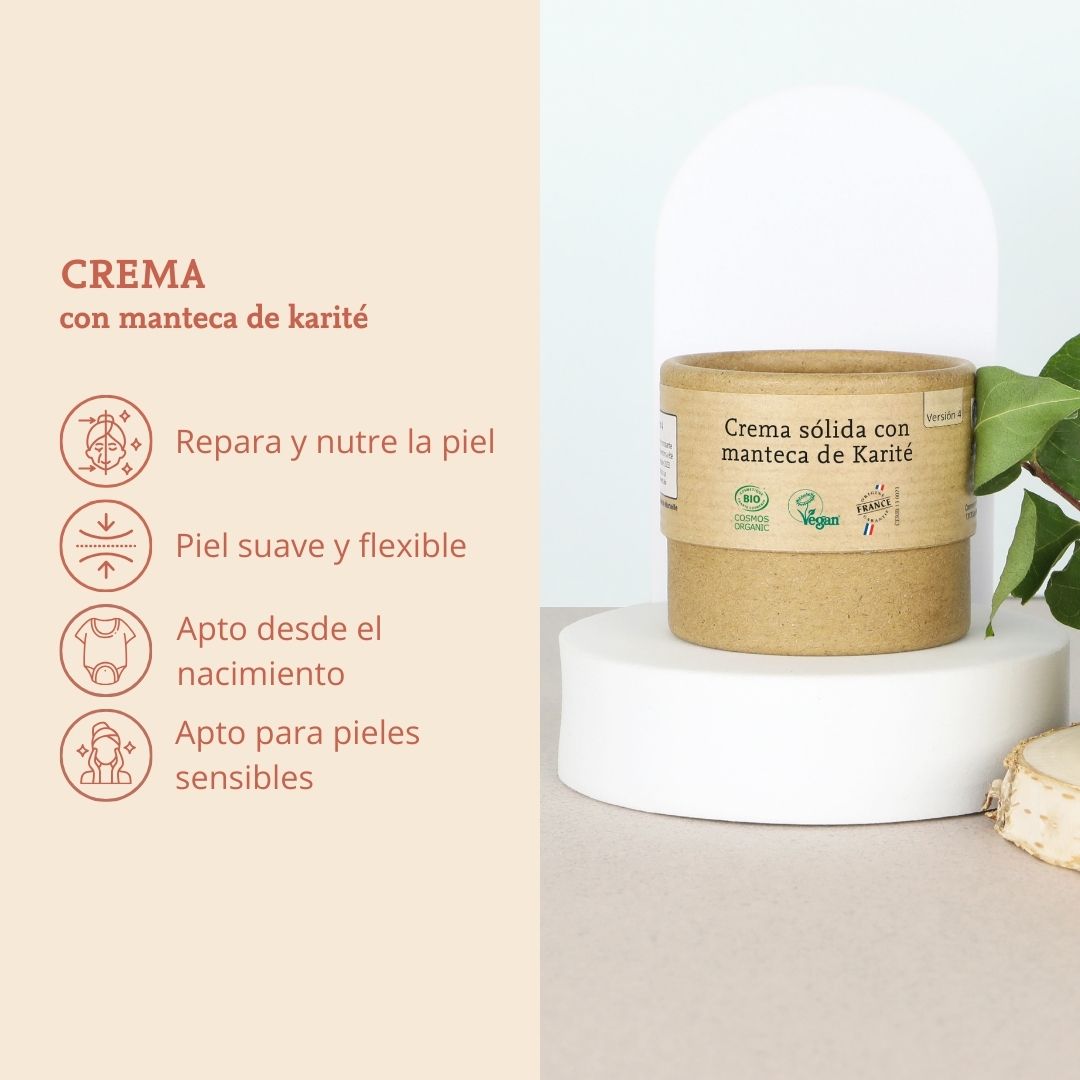 crema solida con manteca de karité comme avant 