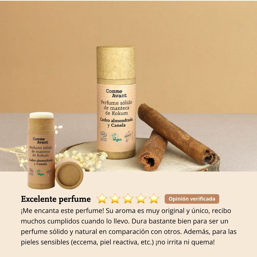 opinión perfume canela comme avant