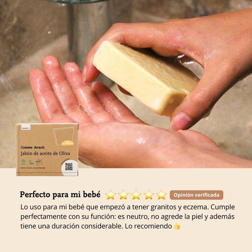opinión jabón oliva comme avant