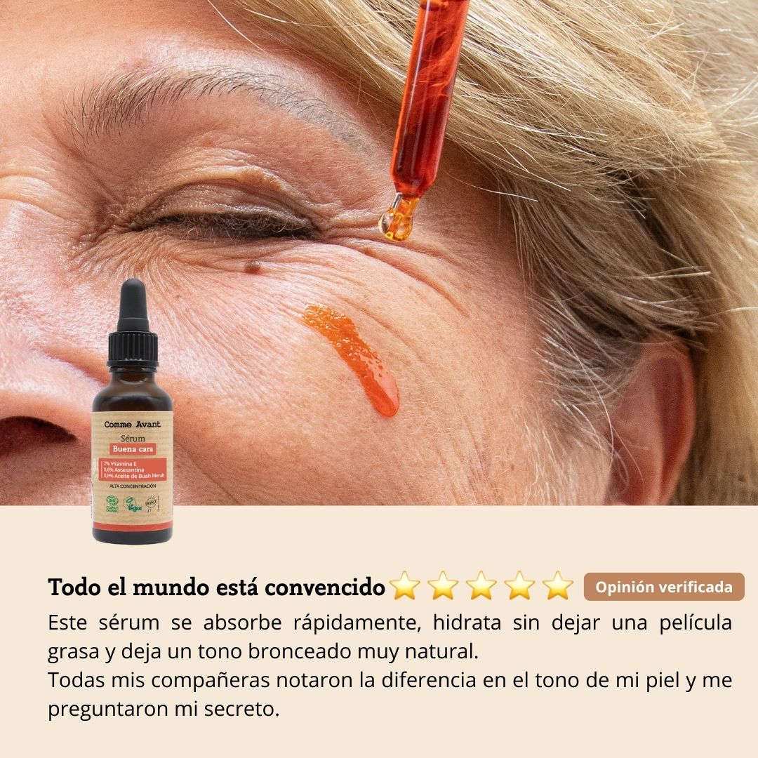 opinión sérum buena cara comme avant
