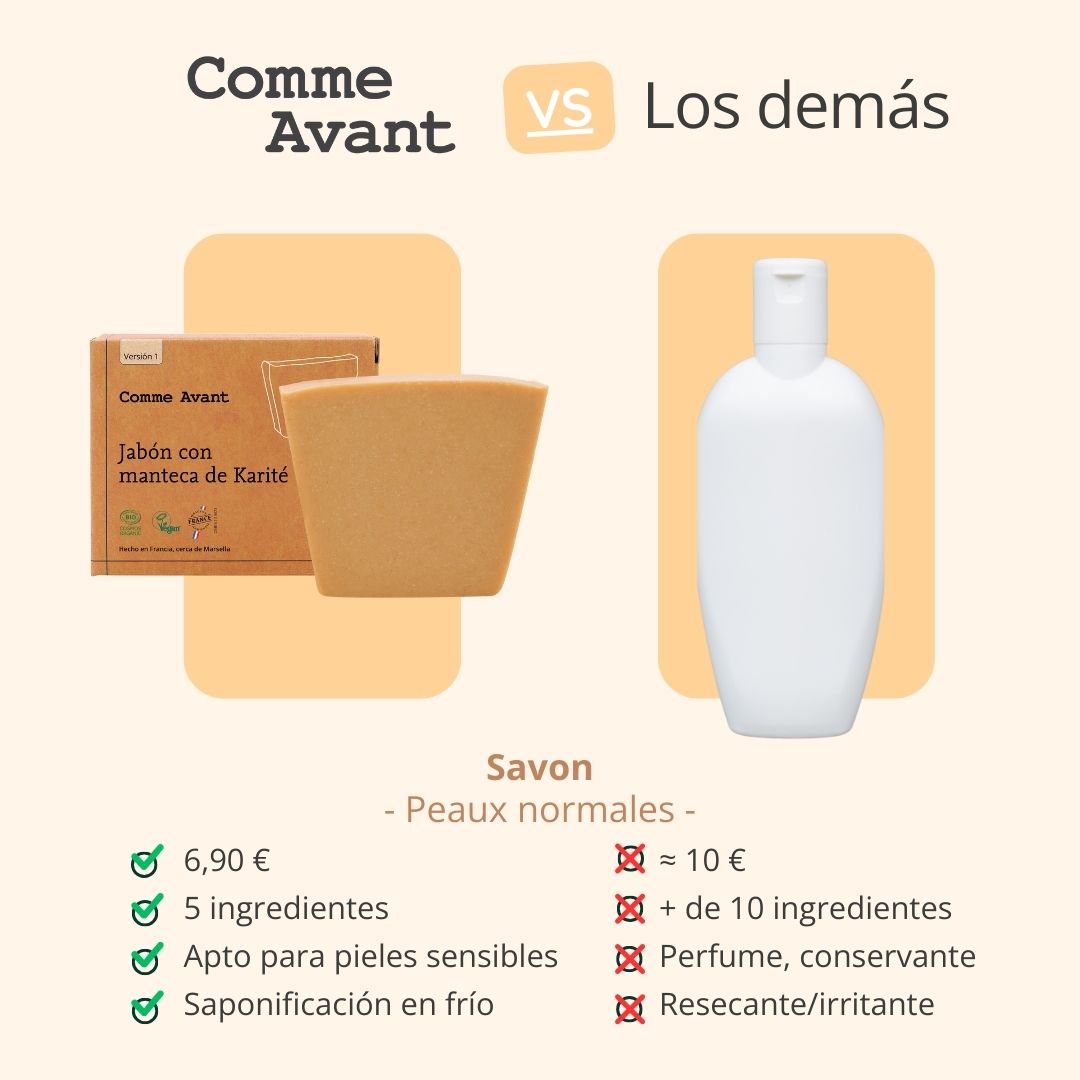  Jabón de manteca de karité orgánico natural y nutritivo para rostro y cuerpo 