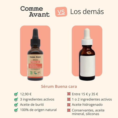  Suero natural orgánico de brillo saludable con vitamina e, astaxantina y buah merah 