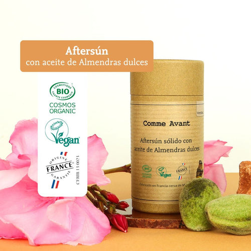 aftersun con aceite de almendras dulces comme avant