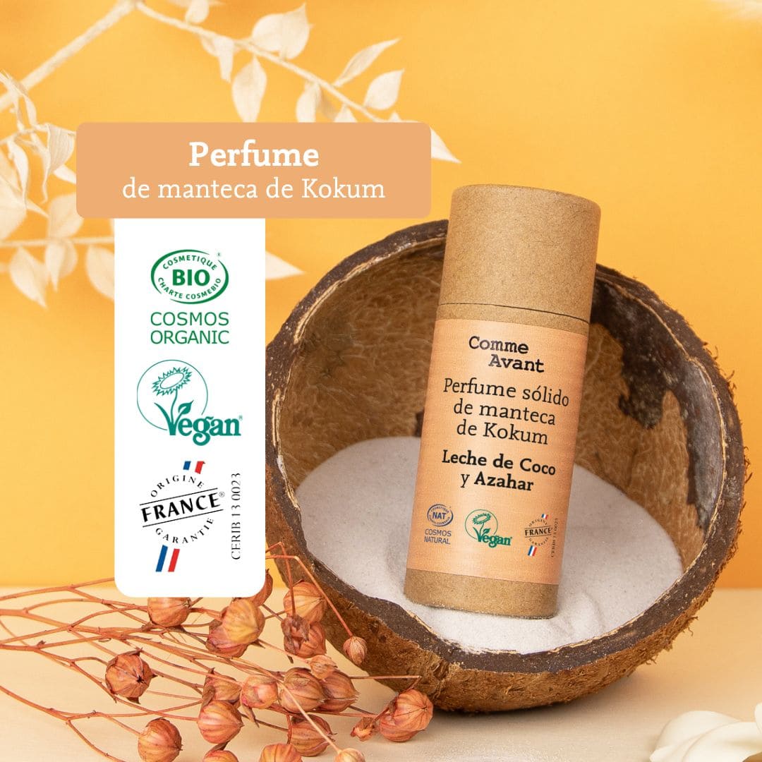 perfume solido de manteca de kokum 