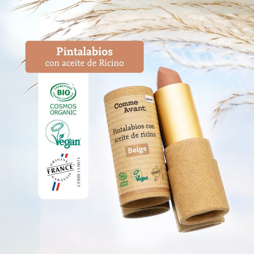 pintalabios de aceite de ricino comme avant 