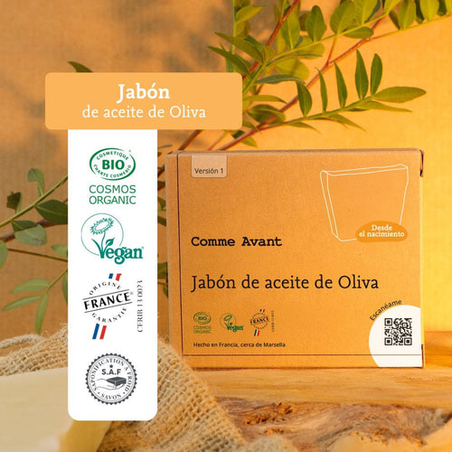 jabon de aceite de oliva comme avant